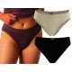 Slip Tanga de coton bio, un basique  intempoorel confortable.